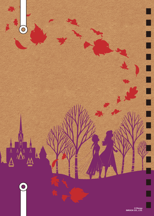 ゴムバンド付きリングノート（裏）｜700円