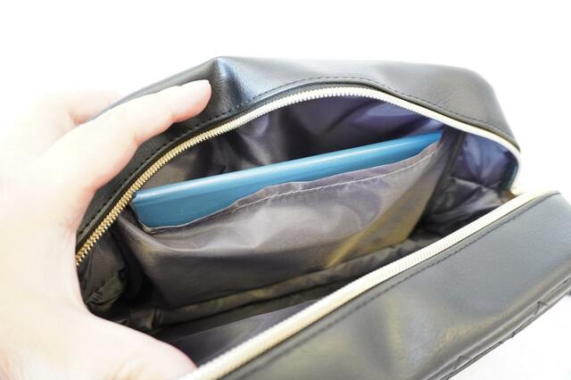 【UNTITLED キルティングショルダーバッグBOOK】小さめの手帳が入る内ポケット