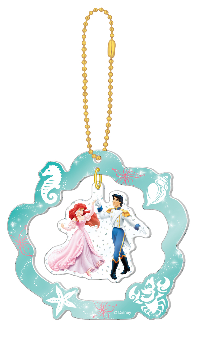 リトル・マーメイド｜アクリルオーナメント賞｜Happyくじ『DISNEY クリスマスオーナメントくじ2022』