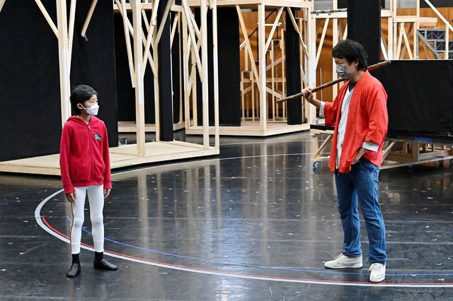 劇団四季オリジナルミュージカル『バケモノの子』稽古風景