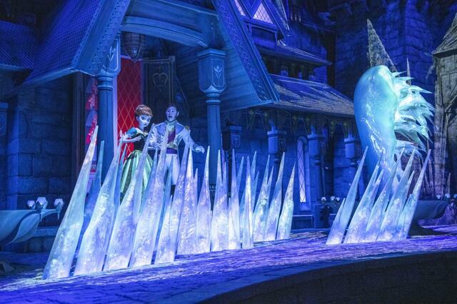 東京ディズニーシー「ファンタジースプリングス」内「アナとエルサのフローズンジャーニー」