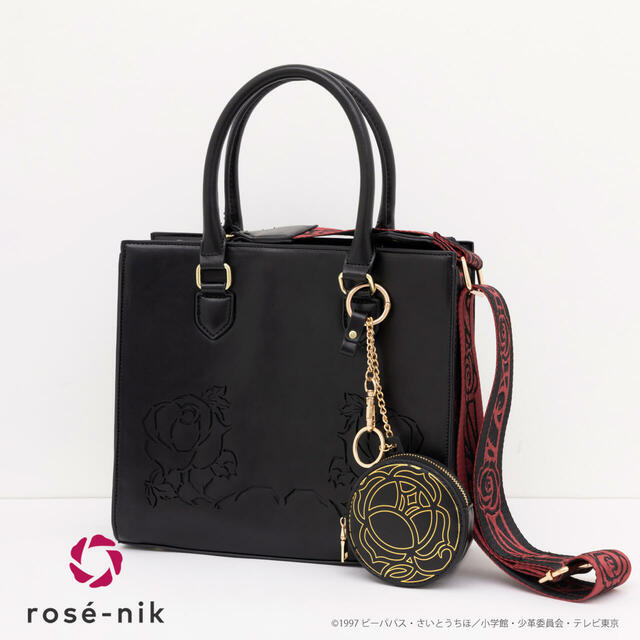 『少女革命ウテナ』完全受注生産限定グッズ「再会の薔薇 バッグ」¥34,800（税込／送料込）