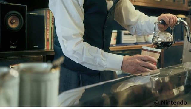 CMでは「喫茶ハトの巣」のBGMが流れます