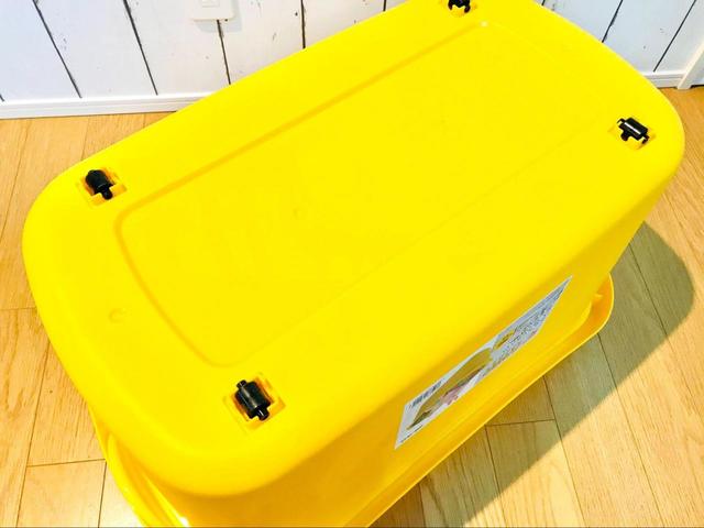 【アイリスオーヤマ　ジャンボバスケット】キャスター付きで移動も楽々