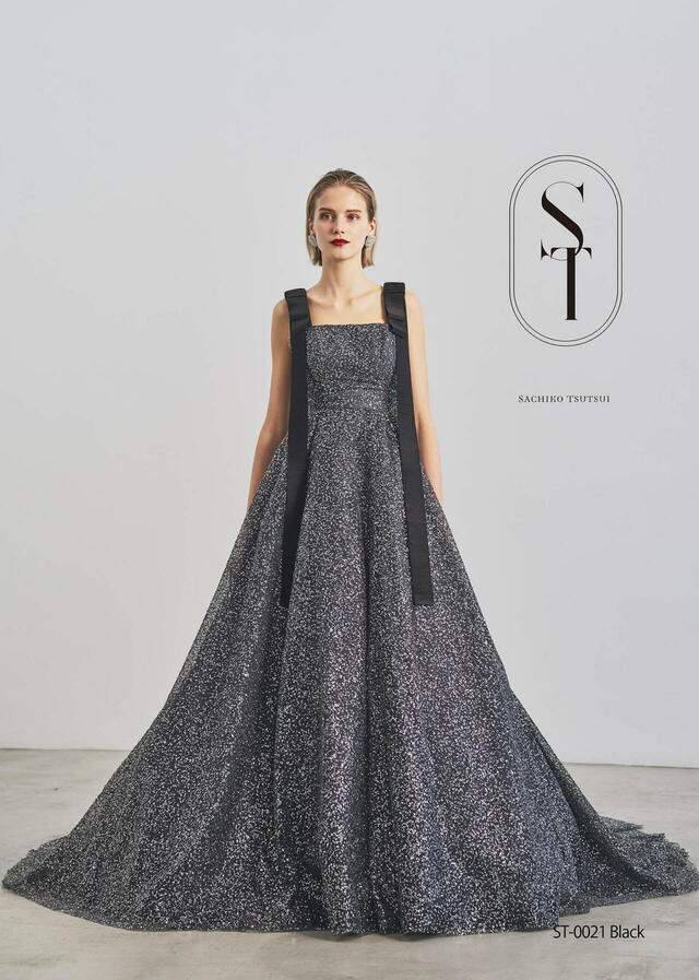 【クラウディア】ST新作ウェディングドレス｜ST-0021_Black