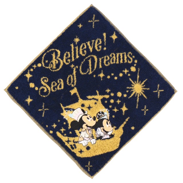 東京ディズニーシー「ビリーヴ！～シー・オブ・ドリームス～」ミニタオル