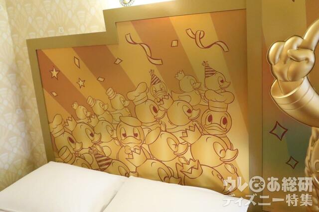 ディズニー・パルパルーザ“ドナルドのクワッキー・ダック!ダック!ダックシティ!”スペシャルルーム/ディズニーアンバサダーホテル