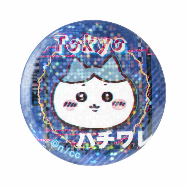 【ちいかわらんど 新宿店】「トーキョー ちいかわ ホログラム缶バッジコレクション」ハチワレ