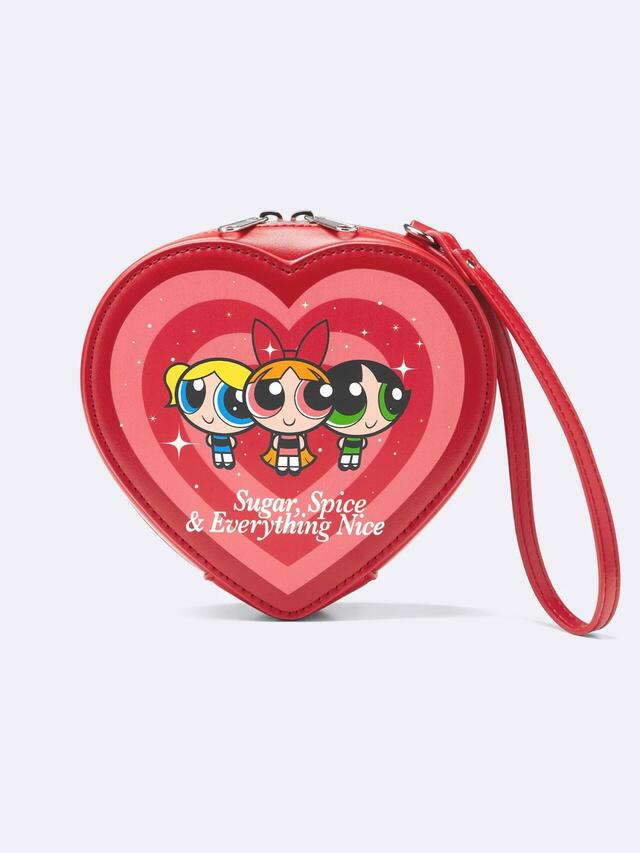 ミニハートバッグ ¥1,990｜GU「パワーパフ ガールズ」コレクション