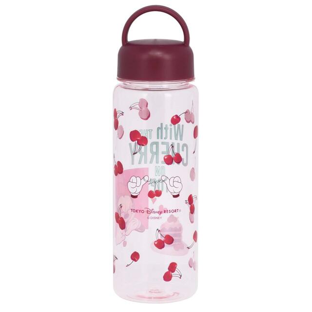ドリンクボトル 2,000円|東京ディズニーリゾート ミニー&さくらんぼグッズ|販売店舗:東京ディズニーランド「グランドエンポーリアム」、東京ディズニーシー「エンポーリオ」|発売日:2026年2月5日(木)