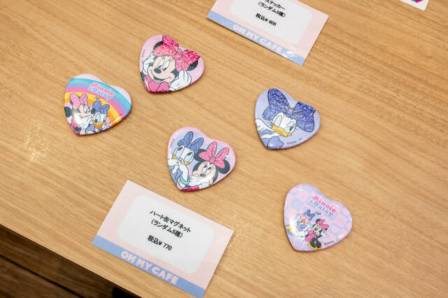 ハート缶マグネット（ランダム5種）770円