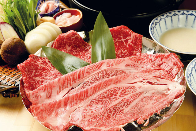 【福島】すきやきダイニング HIRO　黒毛和牛（クラシタ）すき焼きセット　1人前3218円（注文は2人前から）