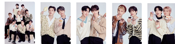 第1弾：2023年2月28日（火）AM10:00～3月13日(月)　Stray Kids A5サイズ クリアファイル　全5種