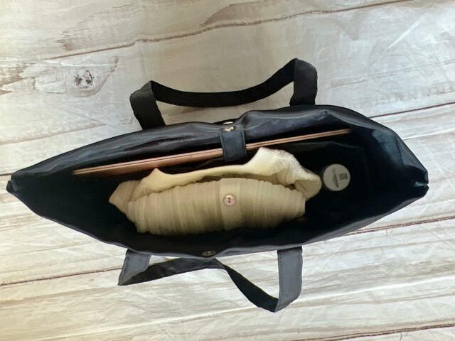 外で仕事をするときの荷物を入れてみました