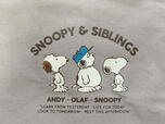 フロントにスヌーピーとその兄弟2人のプリント入り！