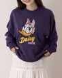 ＜Disney＞【ドナルド＆デイジー】サガラ刺しゅうゆったり裏毛トレーナー 2,980円