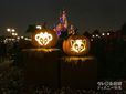 上海ディズニーランドのハロウィーンデコレーション