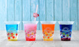 「新作ドリンクイメージ」【『Kirby Café』から新作のテイクアウトドリンク全4種が登場】