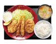 海老・ヒレ・メンチカツ定食