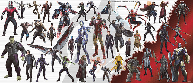 「アベンジャーズ　マーベルヒーロー超全集」より