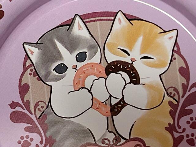 【mofusand サークルマルチトレイ2】珍しいにっこり笑顔のニャンコも可愛い♪