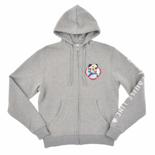 ミッキー＆フレンズ 長袖パーカー グレー M L Disney Cruise Line 9,680円