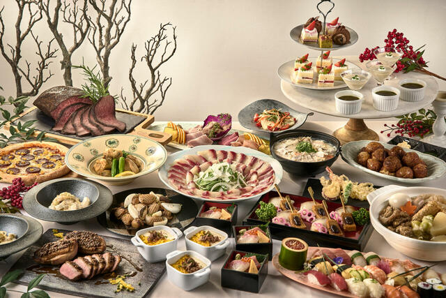 「京都 冬の恵み ブッフェ」<期間:2025年11月1日~12月31日>【ウェスティン都ホテル京都の美食の饗宴「京都 冬の恵み」ブッフェで、冬の京都を楽しむ贅沢なひととき♪】