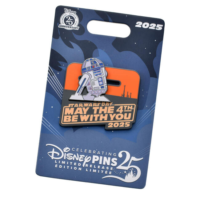 スター・ウォーズ R2-D2 ピンバッジ ムーブ May the 4th 2025 2,400円