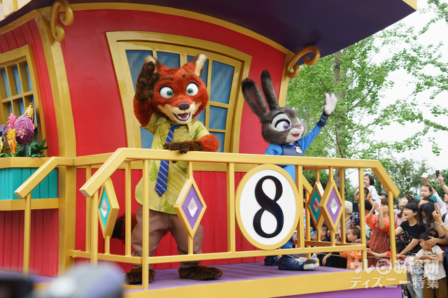 ジュディとニックもパレードで会える