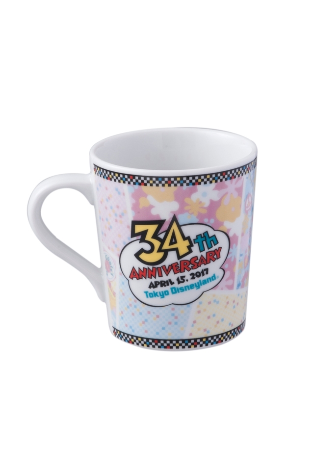 マグ 1,100円|直径約8×高さ約9.5cm|2017年4月15日(土)発売|東京ディズニーランド|ギャグファクトリー/ファイブ・アンド・ダイム