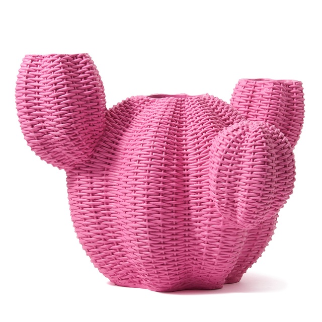 サボテン オブジェ_ピンク