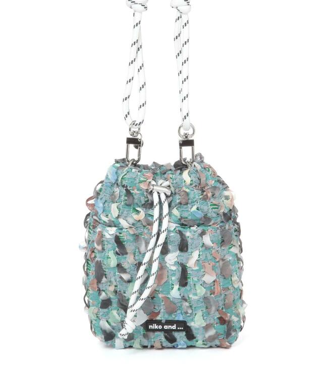 「オリジナルアソートデザインチェンジショルダーバッグ」グリーン3,960円（税込）