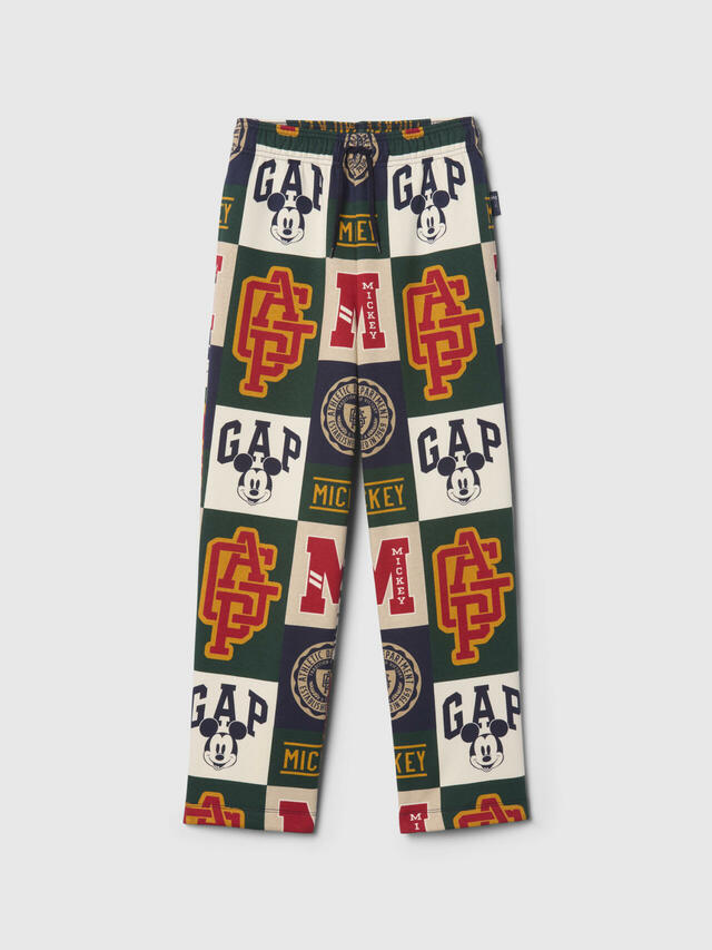 GAPロゴ　ルーズパンツ　¥5,990｜Gap x Disney Collegiate