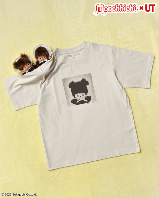 【ユニクロ×モンチッチ】モンチッチ UT/リラックスフィット（1,990円）／気のベビチッチの写真を使用したナチュラル