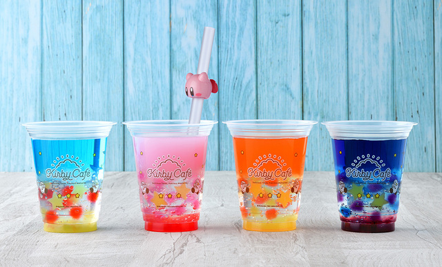 「新作ドリンクイメージ」【『Kirby Café』から新作のテイクアウトドリンク全4種が登場】