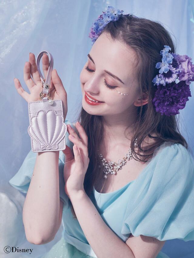 Ariel/シェルモチーフカードケース|¥4,800