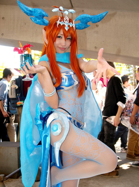 東京ゲームショウ2015／茶々さん／楽園のセレブ  ヘラ・イース（パズル＆ドラゴンズ）