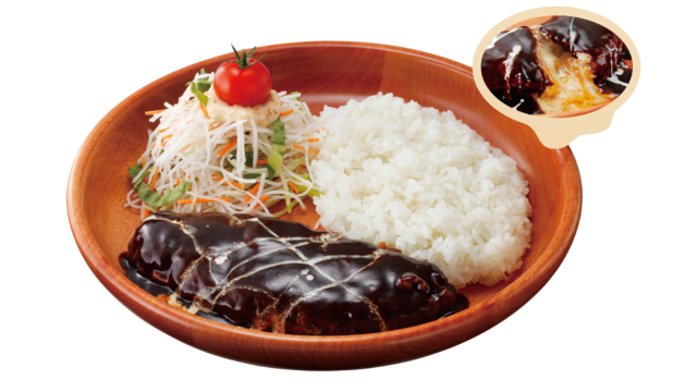 「チーズインバーグディッシュ」【びっくりドンキーの「We Love Cheeeese!」フェア】