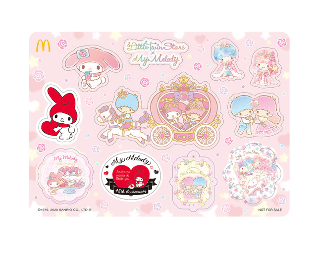 【1週目実施】マイメロディ×リトルツインスターズ シール その1