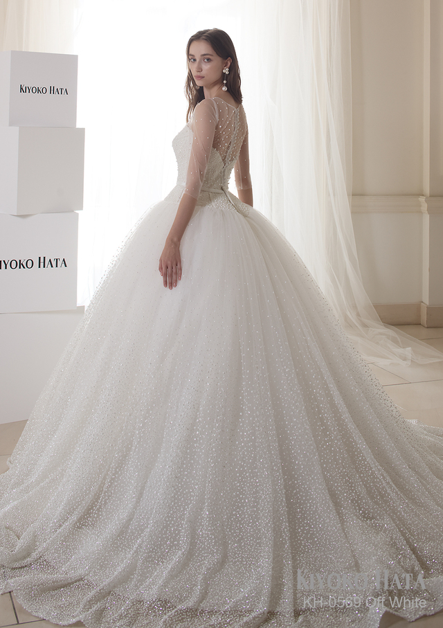 【KIYOKO HATA キヨコハタ】新作ウェディングドレス：KH-0569_OffWhite