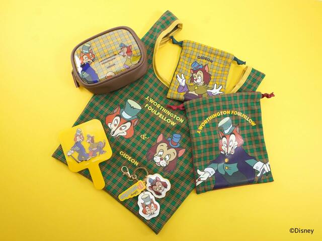 『ピノキオ』ギデオン＆ファウルフェロー｜キデイランド猫の日ディズニーグッズ