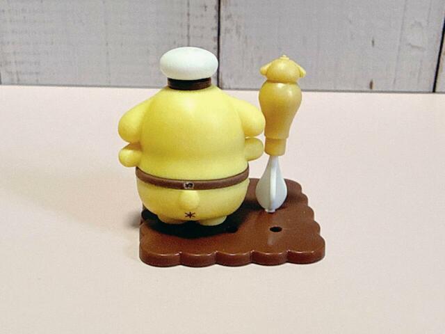 後ろ姿には、チャームポイントの「おしりのしるし」もしっかり再現!【チョコサプ サンリオキャラクターズ】