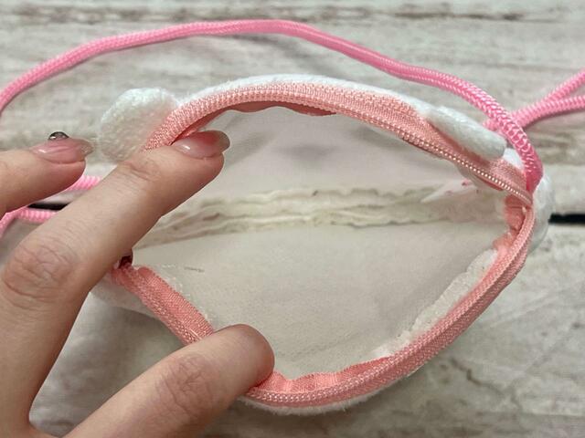 【キャラぱふぇ　Vol.99　2023年11-12月号付録】内側はこんな感じ。何を入れようかな？