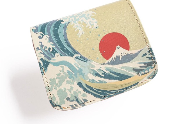 【小さいふ。コンチャ 波猫】「小さいふ。コンチャ 波猫」18,480円（税込み）