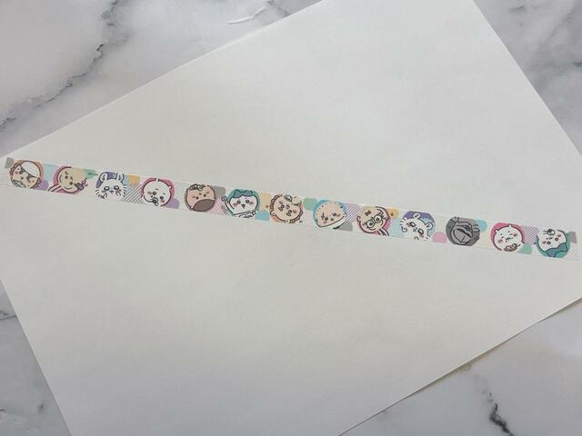 1周の柄はこんな感じ