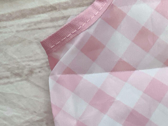 厚手のしっかりとしたポリエステル生地