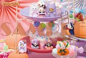 【シルバニアファミリー「赤ちゃんハッピーハロウィンセット」】「シルバニアファミリーハッピーハロウィン　キャンペーン」ポストカードイメージ