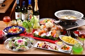 白ワイン鍋のコース