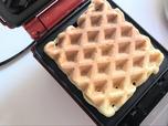 【アイリスオーヤマ　マルチサンドメーカー】外はパリッと、中はふわっとしたワッフルが完成！