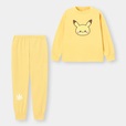 KIDS(男女兼用)フリースラウンジセット(長袖&ロングパンツ) 2,490円｜GU「ポケピース」コレクション